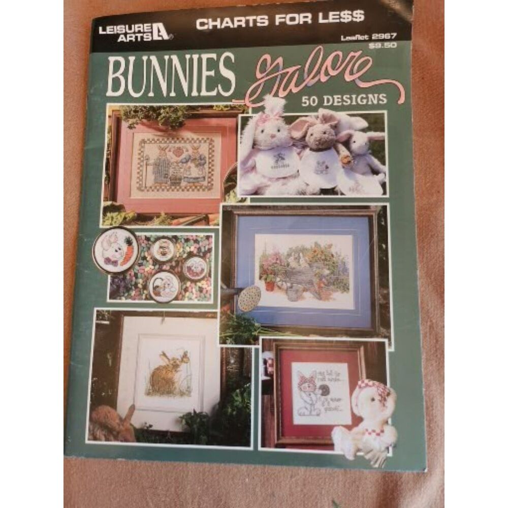Leisure Arts Book Bunnies Galore B40